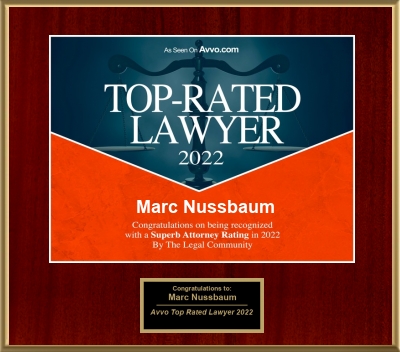 Top Rated Lawyer Marc Nussbaum 2022